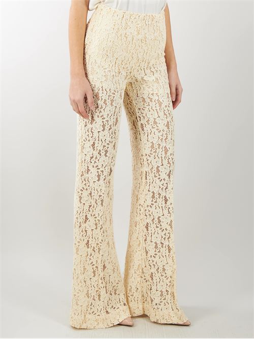 Macramé lace flare trousers Twinset TWIN SET |  | TP251318